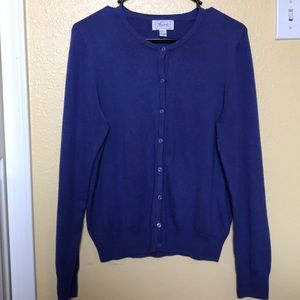 Foxcroft sweater cashmere blend